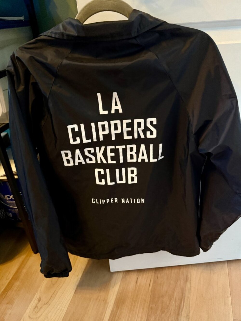 LA clippers Coaches windbreaker jacket (unisex)